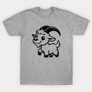 Cartoon Goat T-Shirt